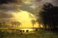 La ruta del búfalo Albert Bierstadt